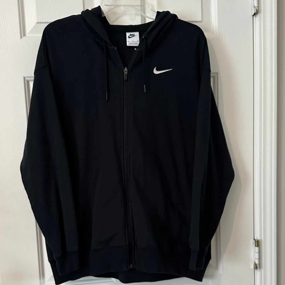Nike Black Zip-Up Hoodie Jacket